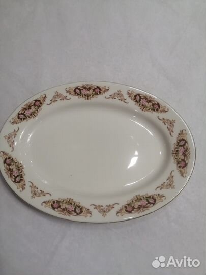 Блюдо фарфор Китай винтаж, ковш