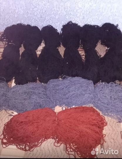 Пряжа советских времен. Нитки