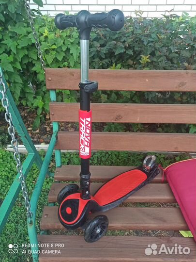 Самокат детский трехколесный бу