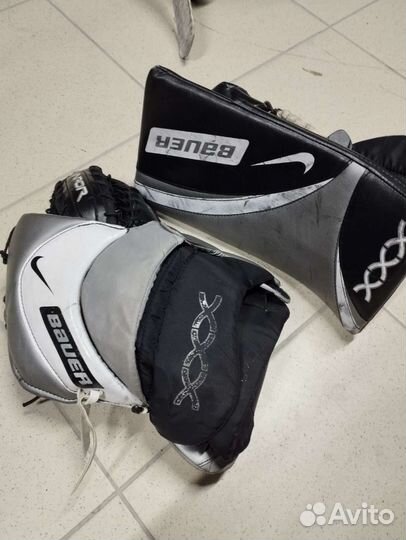 Хоккейные вратарские щитки Bauer vapor xxx