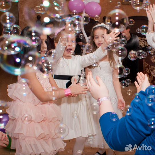 Мыльные пузырики детям на праздник подарок пузыри