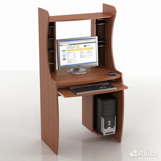 Компьютерный стол с надстройкой