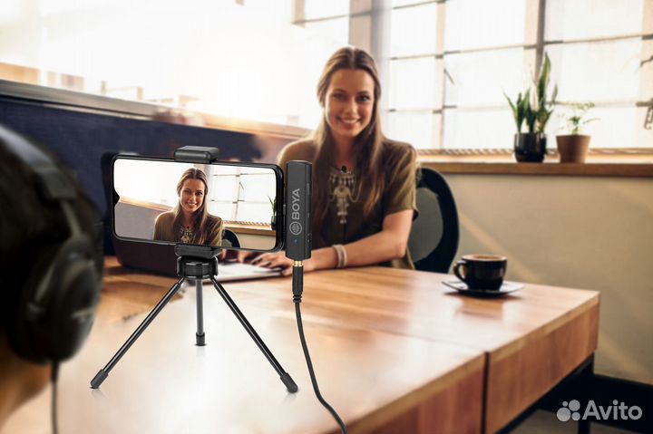 Boya BY-WM4 PRO-K6 Двойной беспроводной микрофон