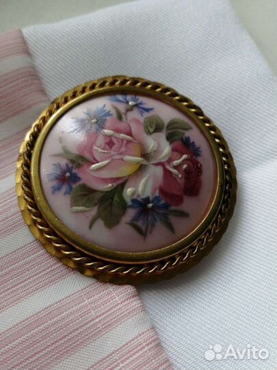 Винтажные броши Limoges (Лимож)