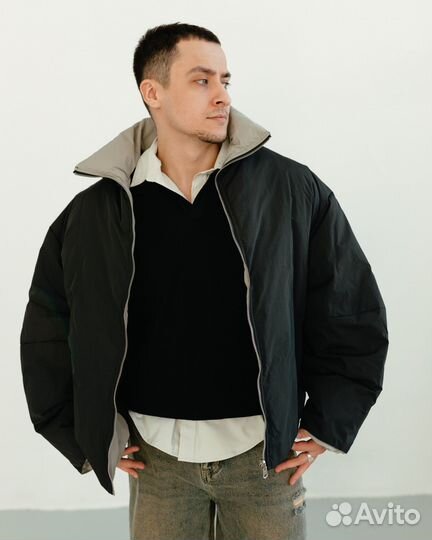 Куртка мужская демисезонная оверсайз