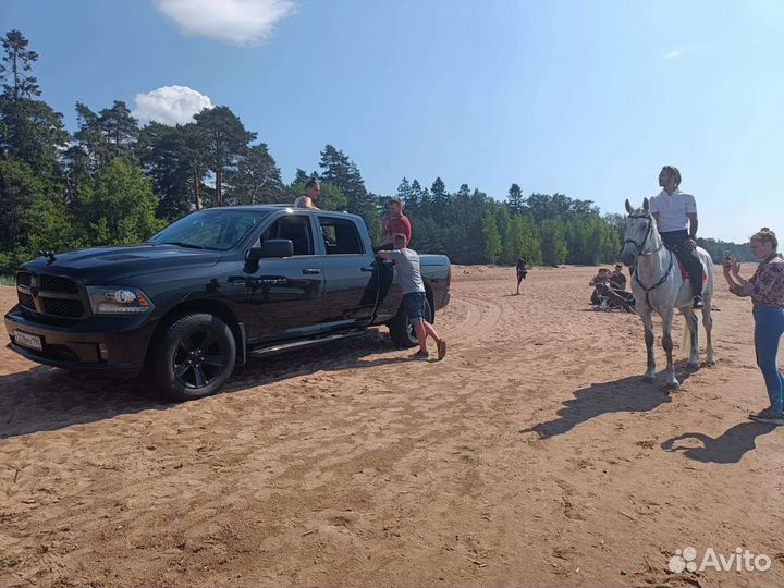 Аренда автомобиля пикап Dodge RAM с водителем