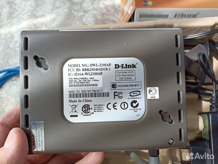 Точка доступа D-Link DWL-2100AP