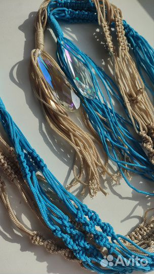 Подвес для кашпо макраме