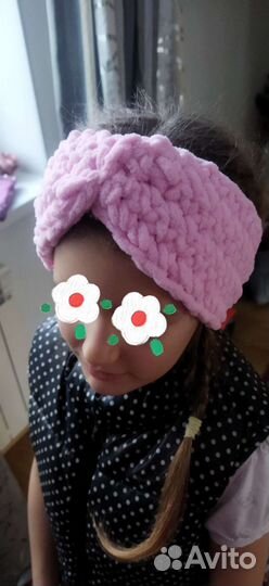 Повязка на голову для девочки