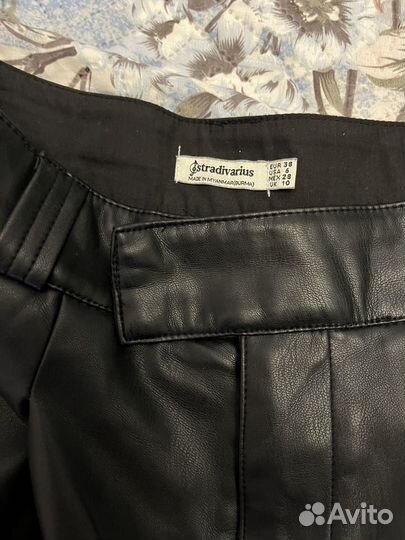 Кожаные шорты