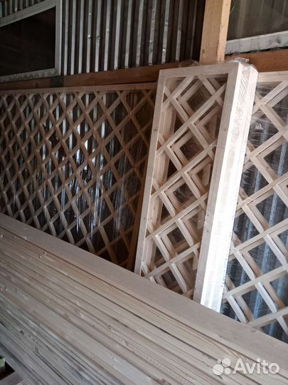 Декоративные сосновые решётки Пергола садовое