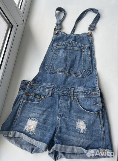 Комбинезон джиносвый шортами