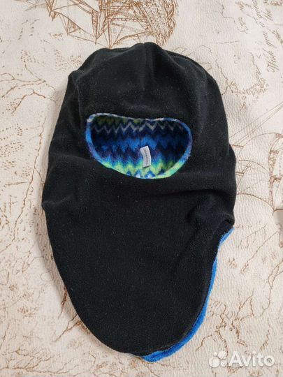 Шапка шлем для мальчика зима 44-46р
