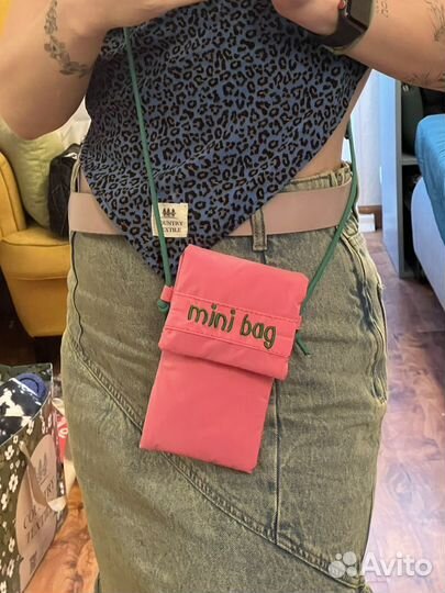 Мини сумка через плечо