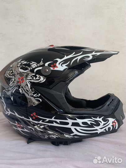 Шлем кроссовый бу