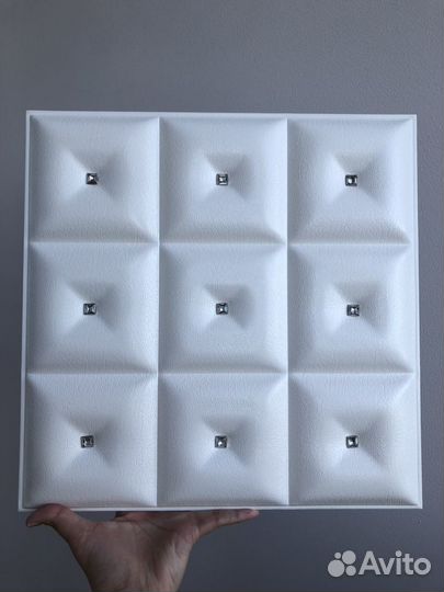 3D мягкие панели для стен 5 шт