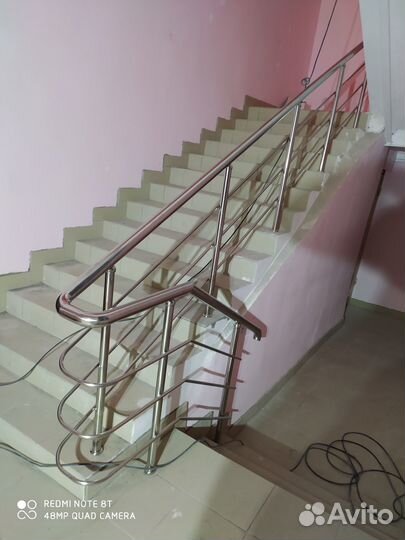 Перила из нержавейки