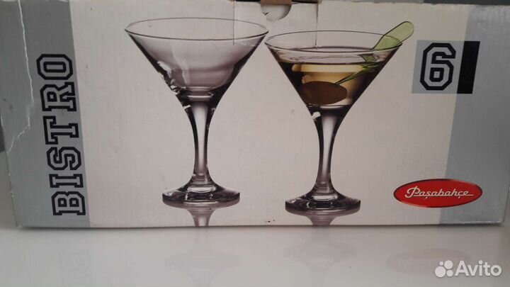 Набор Фужеры для мартини и шампанского