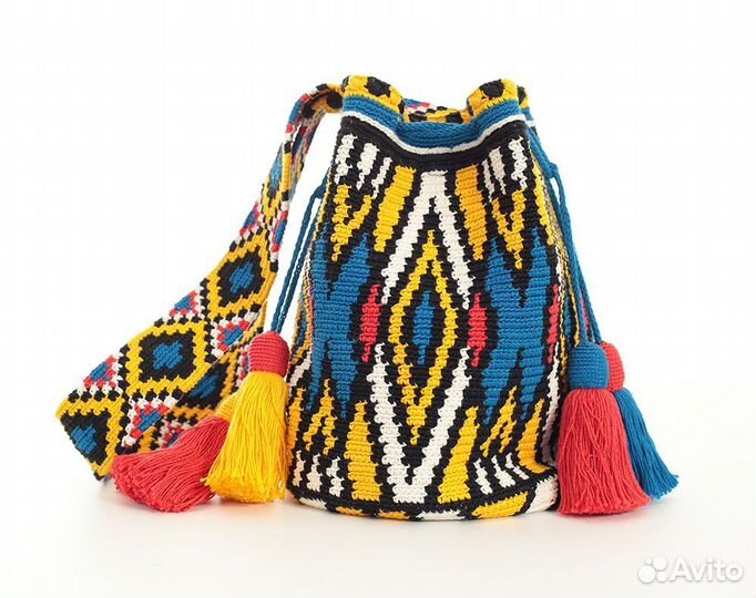 Сумка торба вязаная