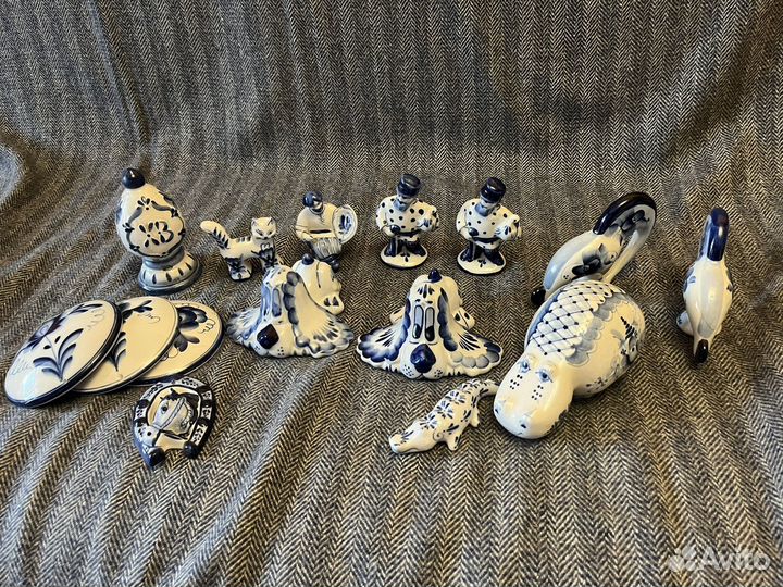 Фигурки/статуэтки (Гжель)