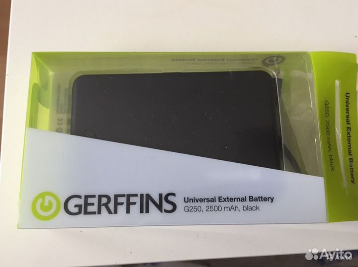 Внешний аккумулятор Gerffins battery m250