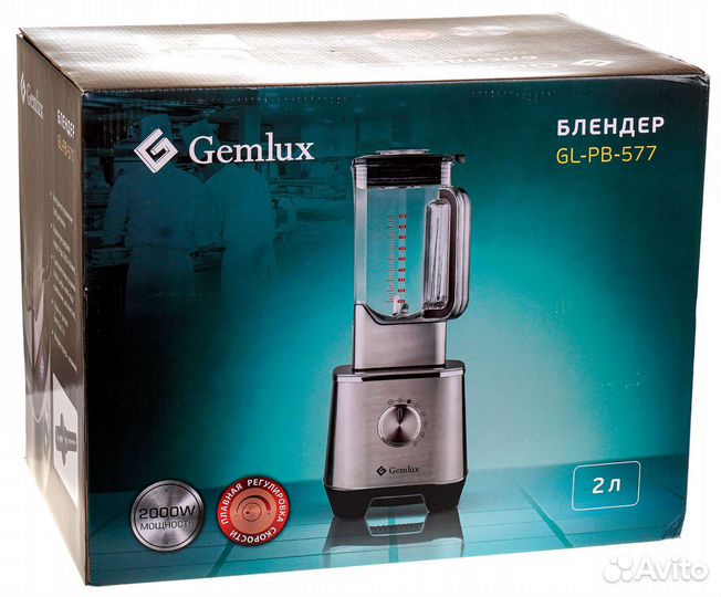 Блендер gemlux gl pb 577