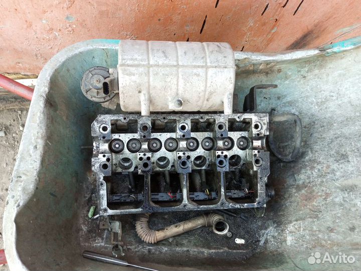 Гбц головка блока volkswagen caddy bdj дизель 2.0
