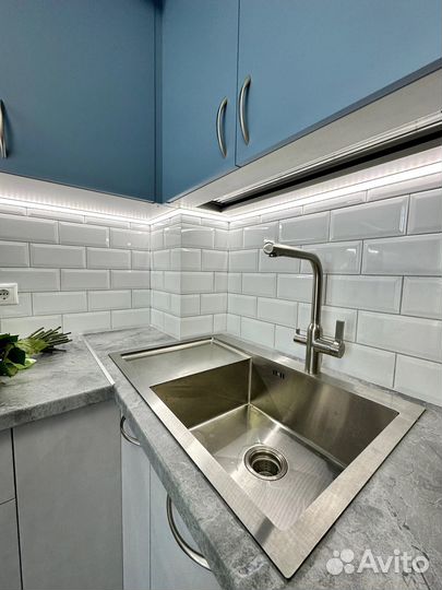 П образная кухня на заказ. Фабрика в Челябинске