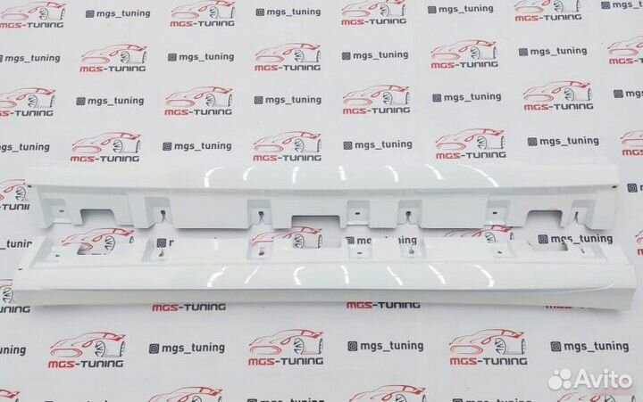 Накладки порогов Mercedes GLE C167 AMG оригинал