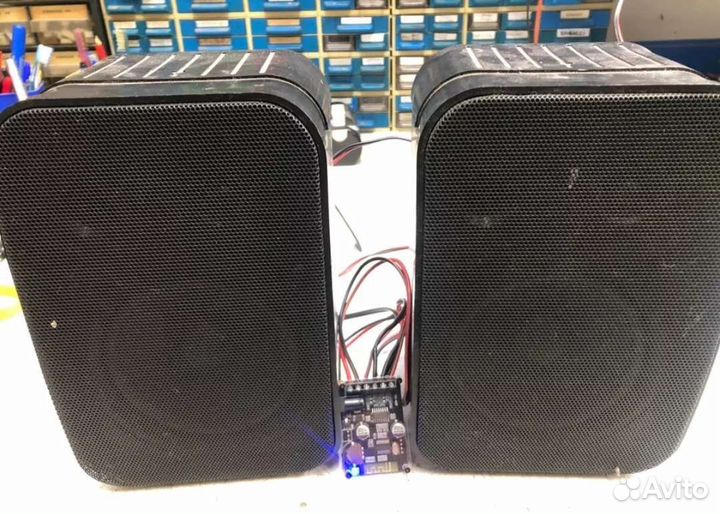 Усилитель 2 по 15Вт, 2 по 40 Вт с Bluetooth 5.0