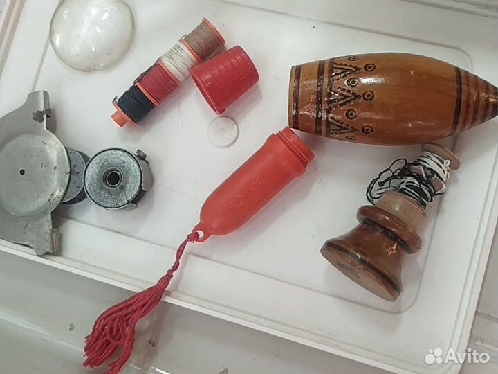 Ножницы, нитки, игольницы СССР