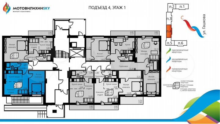 2-к. квартира, 36 м², 1/9 эт.