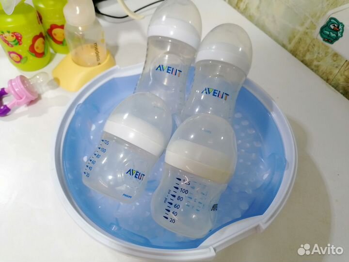 Стерилизатор philips avent и бутылочки