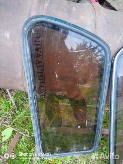 Задние боковые стекла шелкографией ваз 21213 нива