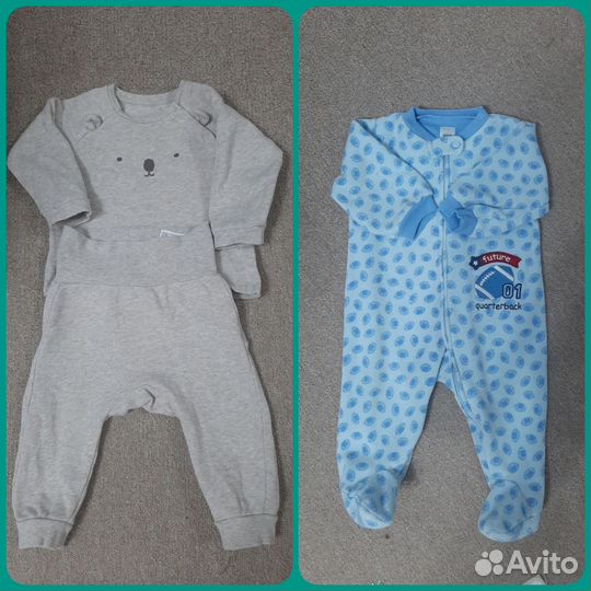 Вещи пакетом на мальчика 74