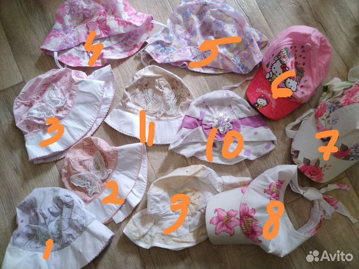 Панама для девочки