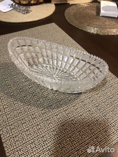 Салатник,хрусталь