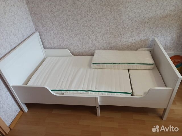 Кровать детская Икеа лексвик раздвижная+матрас купить в Санкт ...