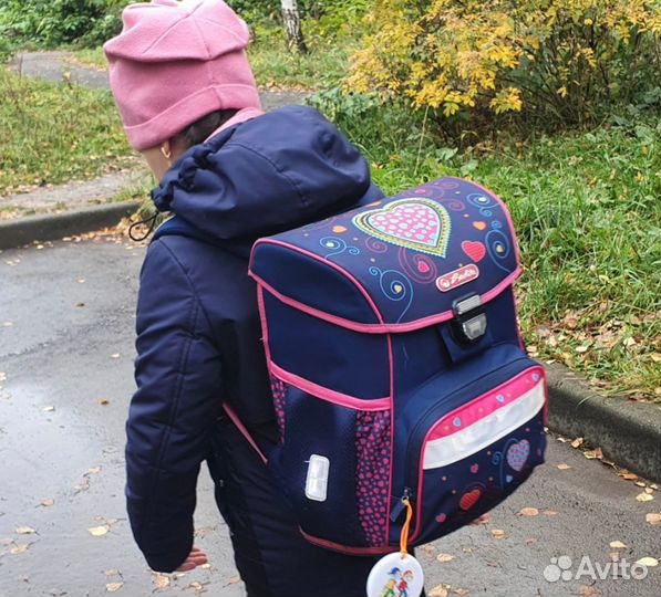 Рюкзак школьный herlitz для девочки