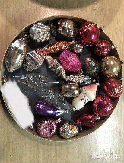 Елочные игрушки СССР