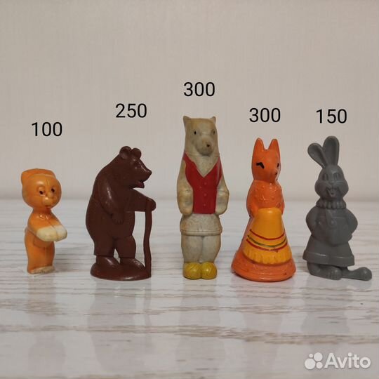 Детские игрушки СССР резина, колкий пластик