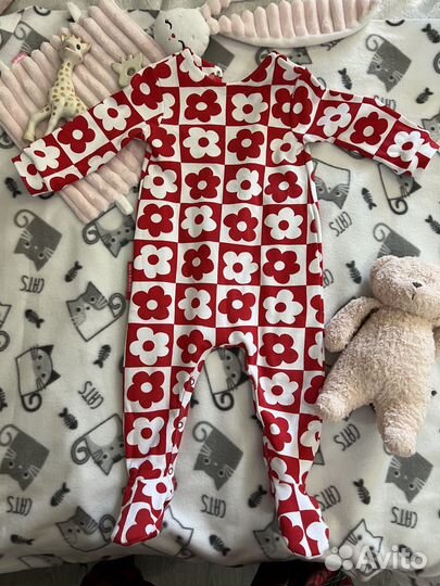 Брендовые слипы на девочку 6-9 месяцев