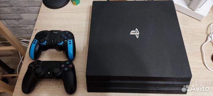 Sony playstation 4 PS4 pro 1tb с играми