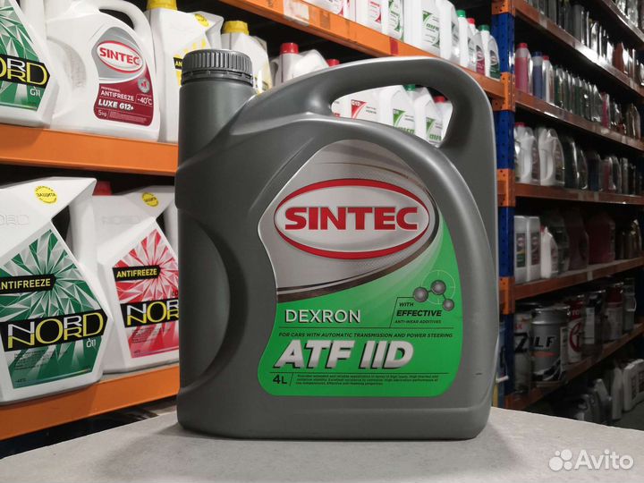 Масло трансмиссионное Sintec ATF Dexron II 20л