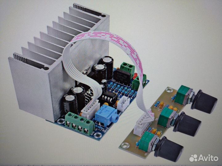 Усилитель звука 2.1