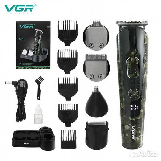 Триммер для бороды и усов vgr-102