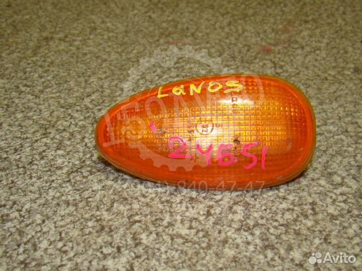 Повторитель на крыло Chevrolet Lanos 2005-2009