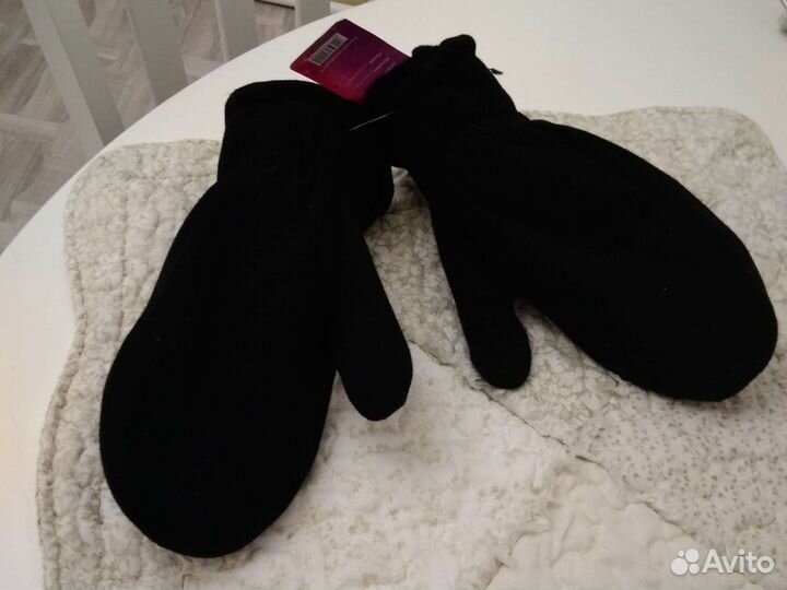 Варежки мужские на меху