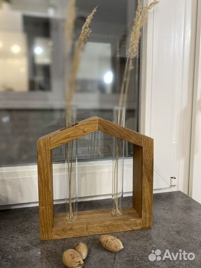 Ваза из дерева