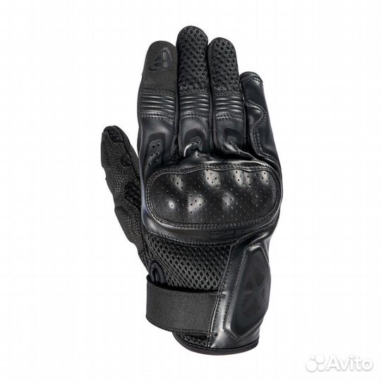 Motorradhandschuhe Ixon RS2 Schwarz Черный